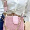 Shop Factory grossist 2024 Vinter Ny personlig gammal blommor Tote Womens Bag Fashion Popular Letter Crossbody Shoulder Trend