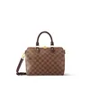 Stylish Atmospheric Travel Bag & Shoulder Bag Luxury Tote Brown Floral Designer duffle straddle Leather women's Men's Clutch