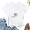 Women's Polos Bubu Dudu T-shirt Aesthetic Clothing Summer Top T Shirt For Women