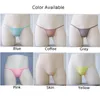 Underpants Sexy Mens Ice Silk Thongs Bare Buttocks Panties Hollow G-String T-Back Breathable Bikini Gay Underwear Sheer Convex Pouch