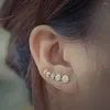 Stud Oorbellen Koreaanse Oorbellen Mode-sieraden Maanstanden Klimmers Oorbellen Voor Vrouwen Bruiloft Earing Groothandel