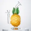 Ananas Bong Narguilés Unique Grand Verre Bongs 5mm Capiteux Jaune Vert Couleurs Recycler Dab Rig Bubbler Perc Torus Tuyaux D'eau Huile Épaisse ZZ