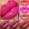 Lipstick Waterproof Diamond Shimmer Glitter Lip Gloss 18 Colors Matte Glitter Liquid Lipstick Diamond Pearl Colour Lip Gloss Sexy Make Up 240313