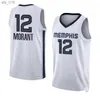 Fans Tops Tees Basketball Jerseys Jersey Ja Morant MemphisGrizzlies2023-24 Azul Hombres Jóvenes Mujeres S-XXL Sports CityH240313