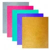 Filmer 5st/Pack 12x10in Sparkle Brushed Adhesive Vinyl 5 Blandade färger Filmdesignmönster Diy Wall Home Porslin Dekor för Cricut