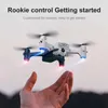 Drones V15 High Speed Crossing Mini FPV Drone 4K Aerial Photography Folding Quadcopter Dual Camera RC Helicopters Toy Free Return ldd240313