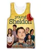 New Fashion Men/Women Young Sheldon Season 6 3D Printed Sleeveless Vest Streetwear Men Loose Sporting Tank Top BX02