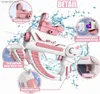 Sand Play Water Fun Gun Toys Electric Water Gun Launch Water Pistol Children Summer Fully Automatic Continuous High Pressure Guns Rechargeable Splashing Toys