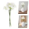 Decorative Flowers 10 Pcs Artificial Plant Decoration Faux Stems Greenery Picks Plants Leaves Plastic Spray Simulation