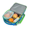 Lunch Box for Kids Cute Space Dinosaur Bags Boys with Bottle Pockets Enough Capacity Lancheira Escolar Infantil 240226