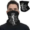 Scarves EMS Star Of Life Bandana Neck Cover Printed Balaclavas Face Scarf Multi-use Headband Sports For Men Women Adult Windproof