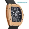 Automatisch horloge RM Horlogemerkhorloge RM005 Automatisch roségouden herenhorloge Datum RM005 AE PG SW