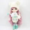 ICY DBS blyth bambola 16 giocattolo bjd corpo articolare mix rosa capelli pelle bianca regalo 30 cm anime nudo 240311