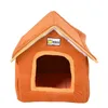 Kennels Opvouwbaar Huisdier Huis Bed Nest Met Mat Zachte Winter Hond Puppy Sofa Kussen Kennel Honden Kat F sqckfJ sports20102735