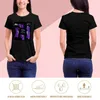 Polos femininos canções de fé e devoção roxo quebra-cabeça peça camiseta feminina manga curta camiseta senhora roupas camisetas gráficas para mulher