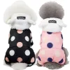 Jassen Winter Hondenkleding voor kleine honden Huisdieren Puppy Hoodies Jas Dikker Warm houden Katoenen jas voor Chihuahua Leuke stipjas voor honden