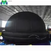 Zabawne namioty 6 m Mobile Black Inflatible Planetarium Dome360 stopień namiot astronomiczny kino kinowe dla edukacji naukowej L240313