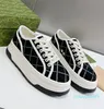 Designer Sneaker Scarpe da tennis in tela Finiture di lusso Stivali con suola spessa Scarpe casual da donna Low-cut High Top Letter