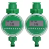 Minuteries automatique vert LCD minuterie d'irrigation de l'eau numérique programmable jardin pelouse tuyau robinet contrôleur d'eau mode automatique et manuel