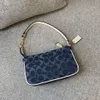 Venda por atacado de fábrica 2024 nova bolsa feminina Olai Tannin Xiangbule Jacquard Swinger Mahjong Bolsa Axila