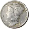 Американские даймы Меркурия 1918 года P S D посеребренные ремесленные монеты-копии, металлические штампы, завод по производству 253a