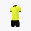 Sneldrogend ademend voetbalshirt met korte mouwen, op maat bedrukt nummer teamuniform kwaliteit jersey 240228