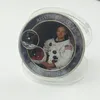 10 PCS Misja Apollo 11 Moneta Neil Nichael Buzz Astronaut Hero Silver Plated 40 mm Proces Process Project Moon Decoration Coin330k