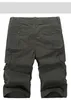 Männer Shorts 2024 Sommer Camouflage Taktische Cargo Männer Khaki Jogger Militär Baumwolle Casual Lose