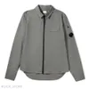 Mens Jacket Coat One Lens Lapel Shirt Jackets plaggfärgade verktyg Överskjorta utomhus män Cardigan Ytterkläder Clothe CP Companies XXL 985