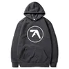 Aphex Twin Gedruckt Hoodie Sweatshirt Pullover Männer Frauen Baumwolle Hoodies Winter Mode Kleidung Oversize Streetwear Tops 240313