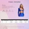 Kvinnors tankar Kvinnor Casual Solid Color Long Sleeve T-Shirt Sports Workout Yoga rycker Toppar Glossy Low Cut Crop Top Pool Party Beach Cover