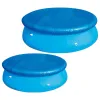 Accessori Copertura per piscina 183/244 cm Copertura per vasca da bagno impermeabile antipolvere per piscina fuori terra Copertura in tessuto per piscina esterna da giardino