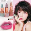 Lippenstift 1PC Temperatuurveranderende kleur Glitter Glanzende Gebroken Diamanten Lippenstift Langdurige Waterdichte Schoonheid Lip Blam Make-up Cosmetica 240313