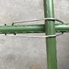 Greenhouses 30st Garden Pipe Support Steel Wire Clip för 11/16/20mm rörhylla ram DIY -anslutning växthus fjädertrådsklämma