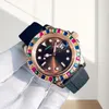 Luxury Mens Watch Watches AAA Jakość 40 mm Automatyczne 2813 Moda Wodoodporne szafirowe szklane zegarki