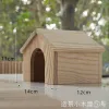 Cages Natural Solid Wood Hamster House Hamsters Platform Small Animal Cage Landscaping Supplies Rat Accessories Small Pet Nest