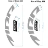 Accessoires 2021 ZIPP Firecrest Wheel Sticker ingesteld voor 202 303 404 808 Road Bike Cycling Decals