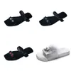 2024 Yeni Terlik Sandal Platformu Raffias Terlik Tasarımcı Kadın Erkek Erkek Yaz Daireler Topuklu Gündelik Flip Flops Dışarıda Havuz Kaydırıcı Plaj Ayakkabıları Gai