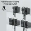 Tillbehör 110V 220V Aquarium Submeribl 3in1 Externt filter hängande fiskbehållare Power Filter Waterfall Extern Aquarium Air Pump Filter