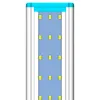 照明220VスーパースリムアクアリウムLEDライトクリップランプ水タンク水生植物照明1870cm拡張可能な防水818W