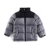 2024 Kinder Kinder Daunenmantel NF Designer 2024 Winterjacke Jungen Mädchen Outdoor Daunen glänzend mattes Material Mantel Gesicht Paare Kleidung Paar Thickface warme Jacke