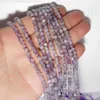 Perle sciolte da 4 mm all'ingrosso da 4 mm, cristallo di lavanda, pietra gemella viola per gioielli che producono bracciali collane caviglia