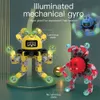 Creative Fidget Toy Fingertip Spin Top Octopus Robot Luminous Mechanical Gyro Stress Relief Toys Kids Adults Gift