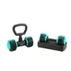Adjustable Dumbbell to Arm Curl Bar Converter for Weight Lifting Gym Home Barbell 240227