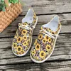 Casual Shoes 2024 Spring and Autumn Outwear Printed Canvas Thick Sole Bekväm original mode kvinnors singelsko