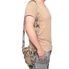 Taschen Taktischer Mollle Beutel 1000d Nylon wasserdichte Tailentasche Militär EDC -Werkzeug Wasserflaschenhalter Gürtel Tasche für die Jagd im Freien