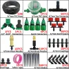 Kits Oasis 550M Jardim Micro Irrigação por Gotejamento Sistema de Rega Automático Kit Controlador DIY Névoa Spray Refrigeração para Vasos de Plantas Ferramentas