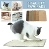 Tapis en Sisal pour animaux de compagnie, planche à gratter pour chaton, coussin de Protection Durable pour canapé, litière pour animaux de compagnie, jouet, tapis refroidisseur pour animaux de compagnie