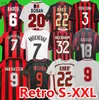 Fans Tops Tees Soccer Jerseys 11 12 VAN BASTEN BOBAN Retro 93 94 95 96 97 MALDINI SHEVCHENKO RUI COSTA KAKA BAGGIO INZAGHI 02 03 04 05 06 07 Football Shirt Ac MilansH240313