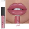 Lipstick 12 Colors Women Lipstick Allen Shaw Creme Waterproof Long Lasting Moist Lip Gloss Vivid Colorful Lipgloss Women Makeup Maquiagem 240313